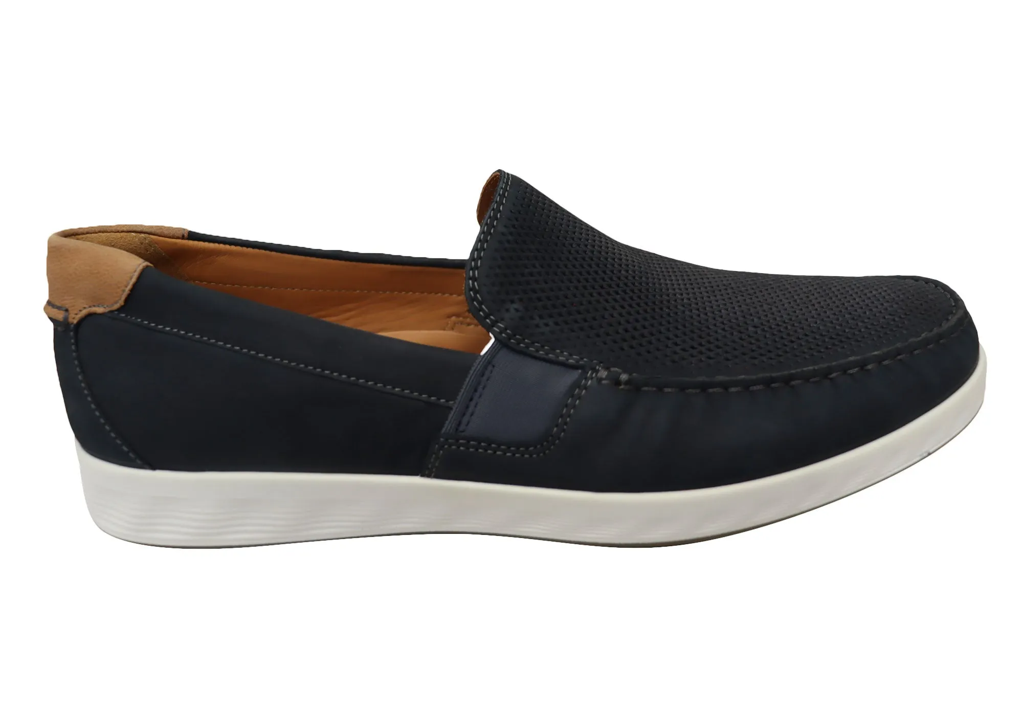 ECCO Chaussures Hommes S Lite Moc Mocassins Décontractés Confortables en Cuire ECCO