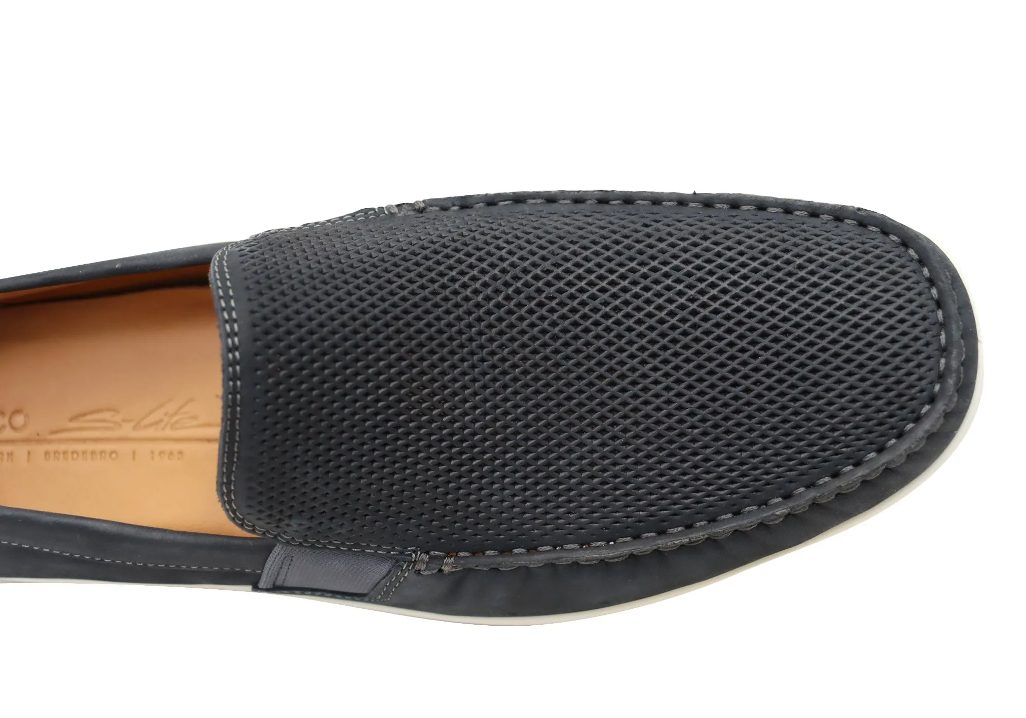 ECCO Chaussures Hommes S Lite Moc Mocassins Décontractés Confortables en Cuire ECCO