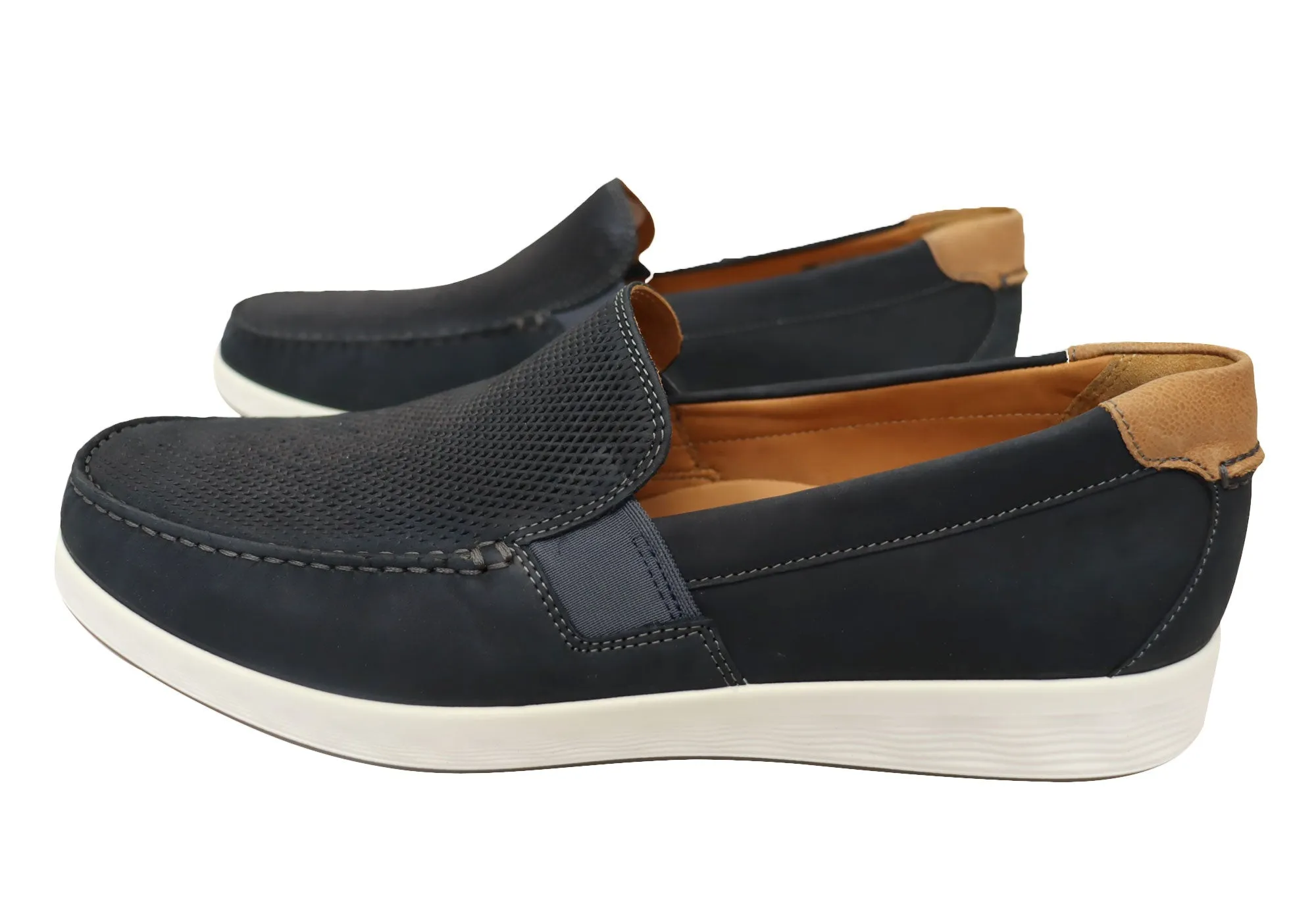ECCO Chaussures Hommes S Lite Moc Mocassins Décontractés Confortables en Cuire ECCO