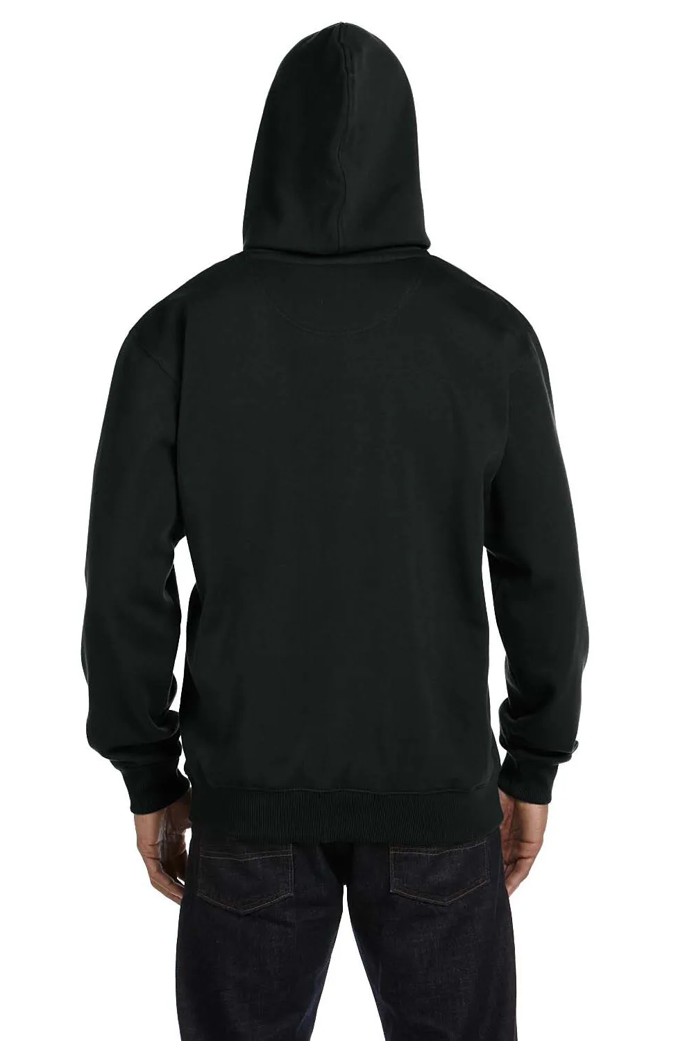 Econscious Sweat à capuche pour homme avec poche kangourou - Noir