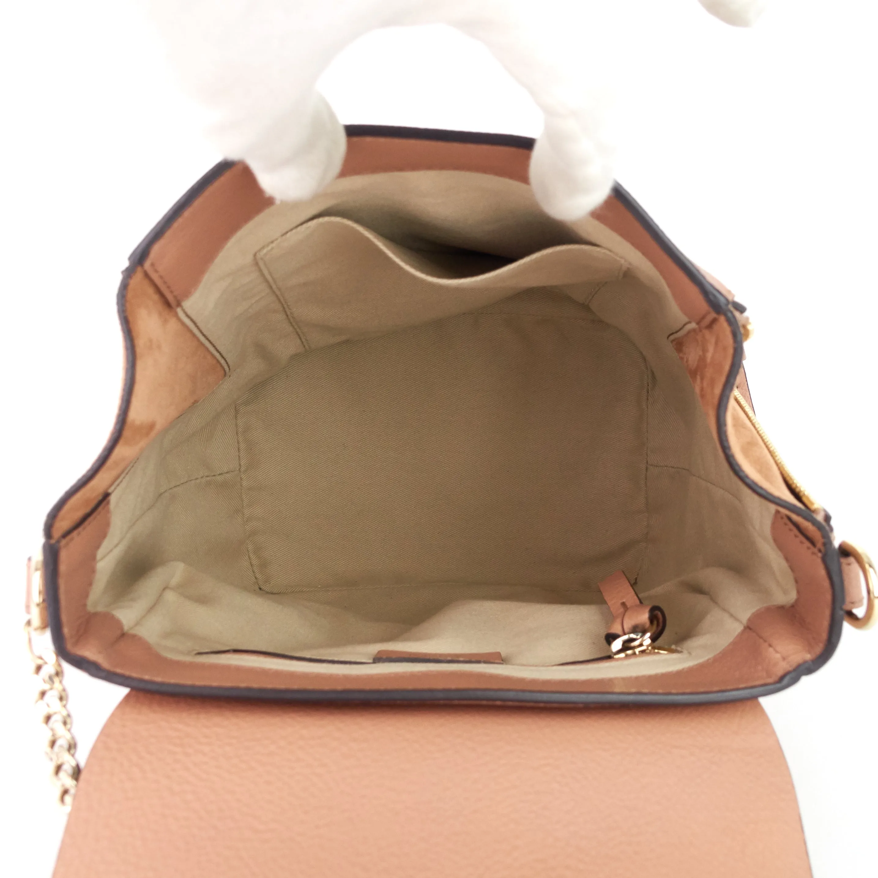 Sac à dos en veau et suède Faye Bags_Chloé