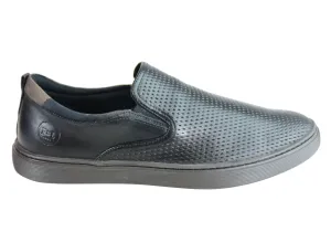 Ferricelli Atlas Mens Leather Cushioned Casual Shoes Made In Brazil Ferricelli Shoes