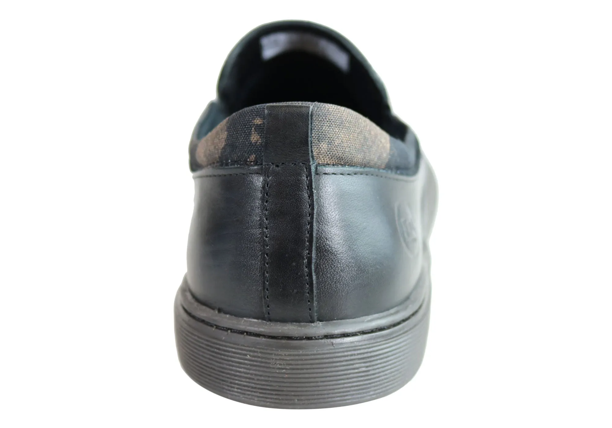 Chaussures décontractées pour hommes en cuir rembourré Ferricelli Atlas Fabriquées au Brésil Chaussures Ferricelli
