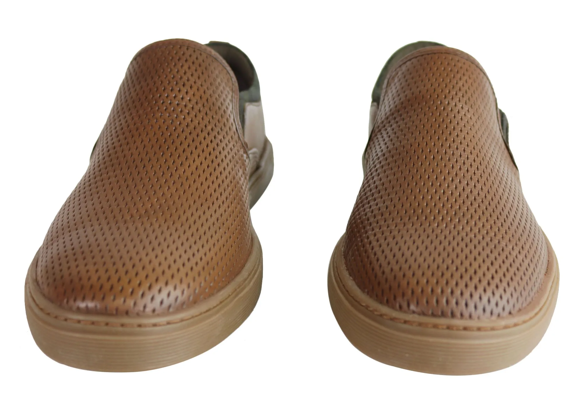 Chaussures décontractées pour hommes en cuir rembourré Ferricelli Atlas Fabriquées au Brésil Chaussures Ferricelli