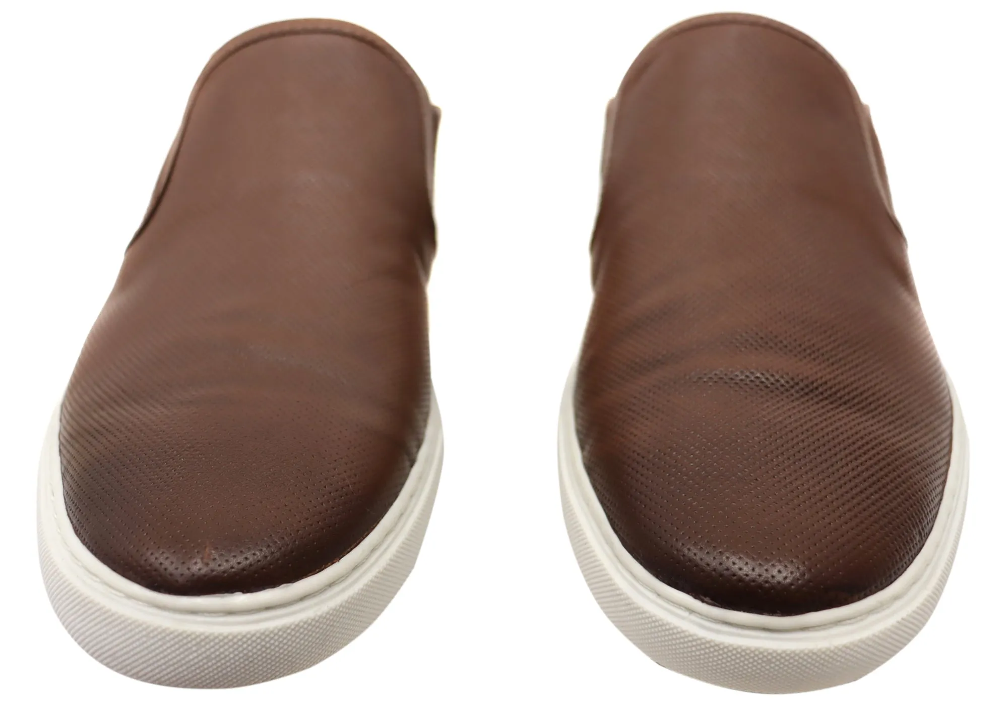 Ferricelli Lucca Chaussures Décontractées Homme en Cuir à Enfiler Fabriquées au Brésil Chaussures Ferricelli