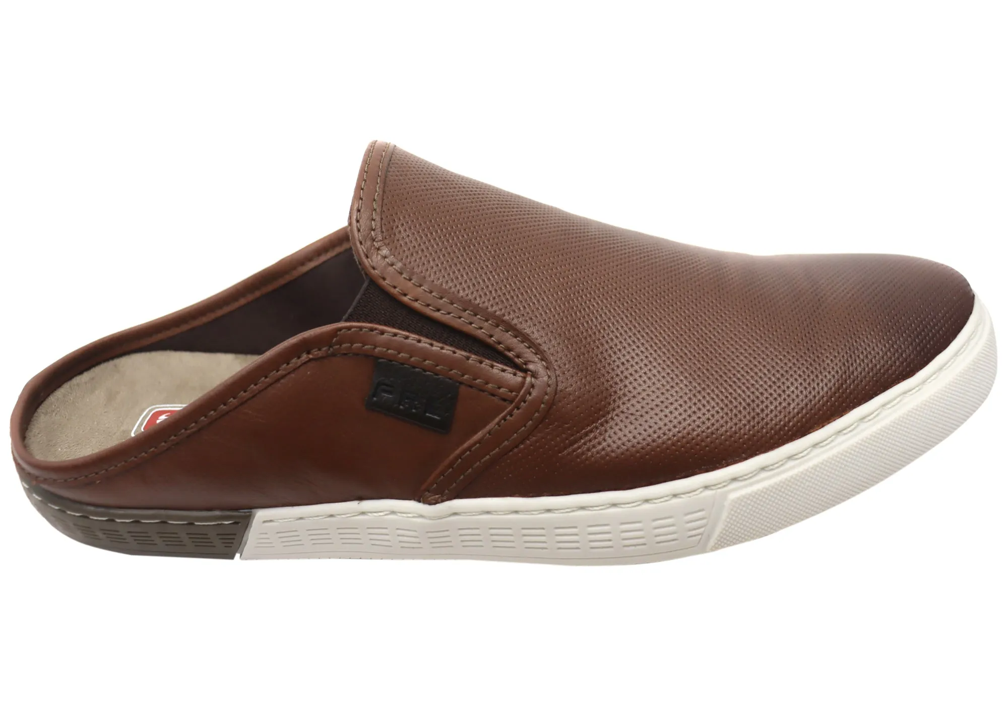Ferricelli Lucca Chaussures Décontractées Homme en Cuir à Enfiler Fabriquées au Brésil Chaussures Ferricelli