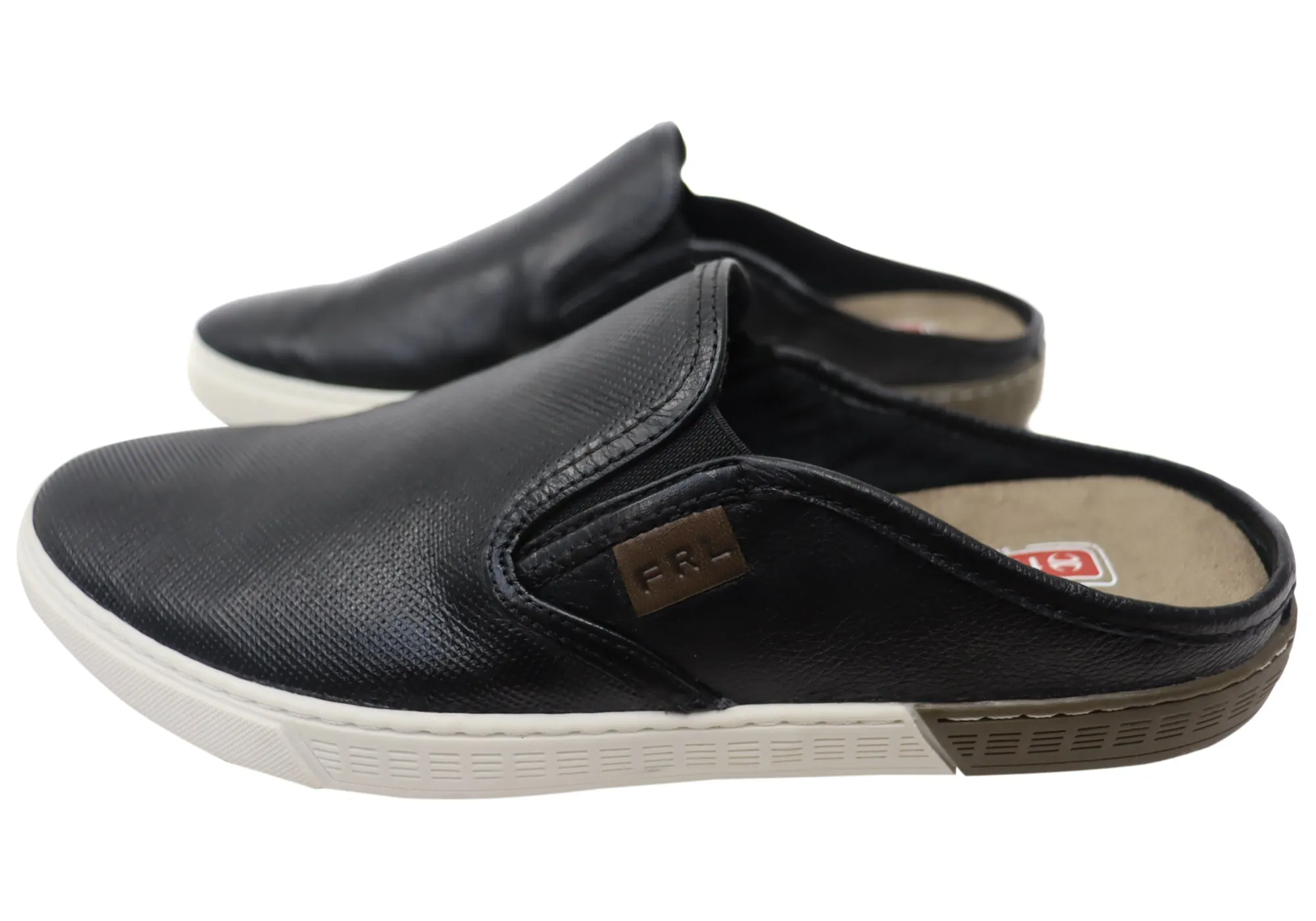 Ferricelli Lucca Chaussures Décontractées Homme en Cuir à Enfiler Fabriquées au Brésil Chaussures Ferricelli