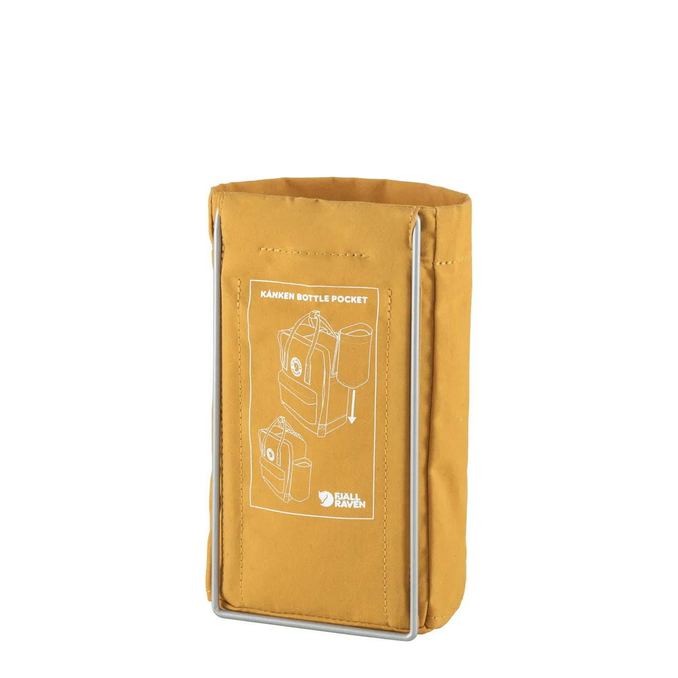 Fjallraven Kanken Poche à bouteille Ocre Sacs Fjällräven Kånken