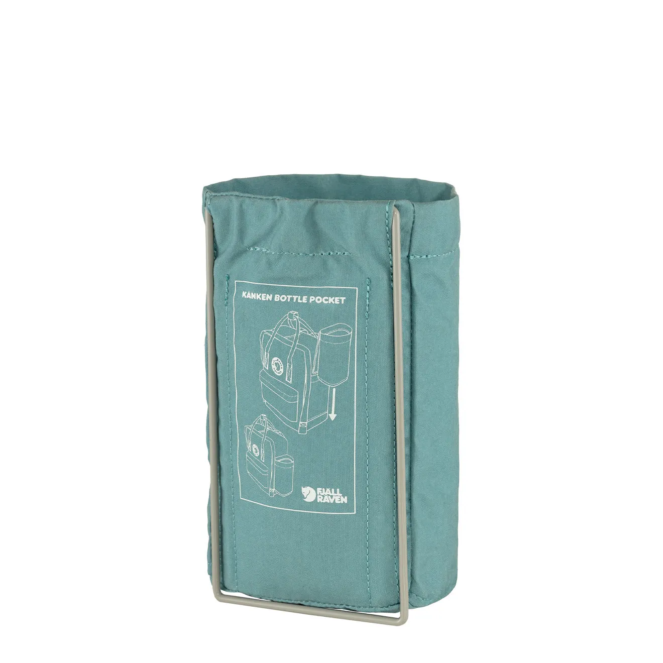 Fjallraven Kanken Poche à bouteille Bleu ciel Sacs Fjällräven Kånken