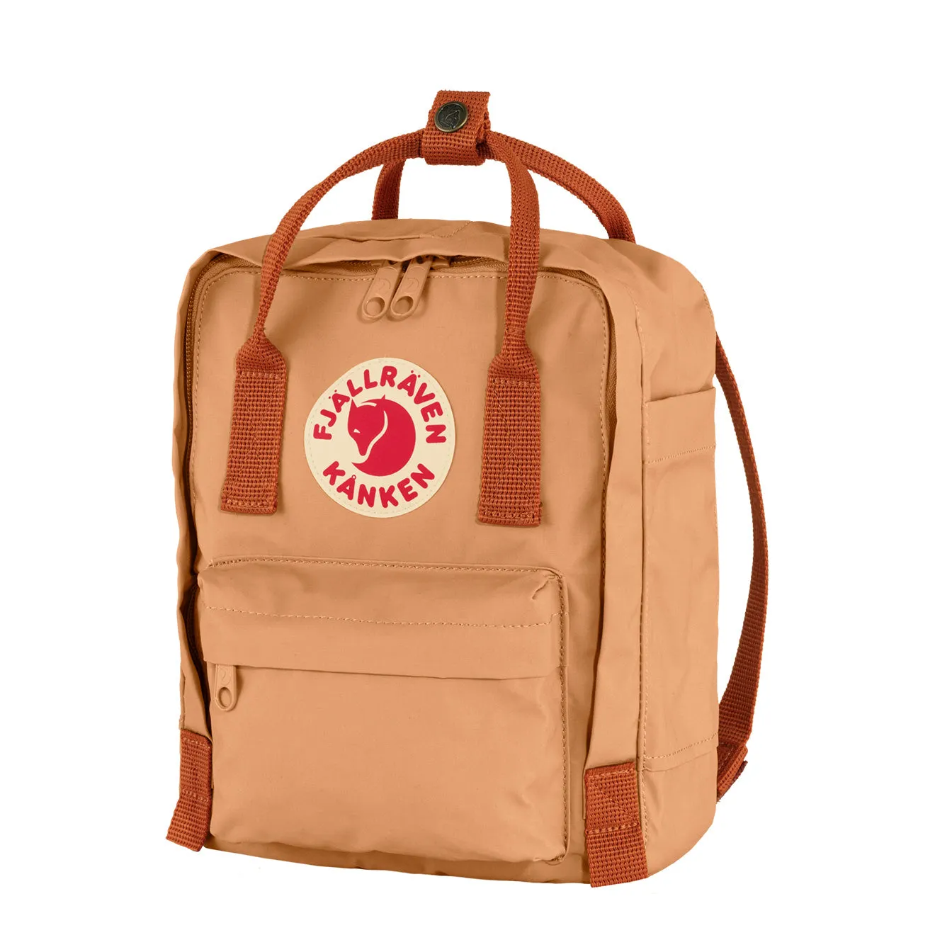 Sac à dos Fjallraven Kanken Mini Pêche Sable / Brun Terre Cuite Sacs Fjällräven Kånken