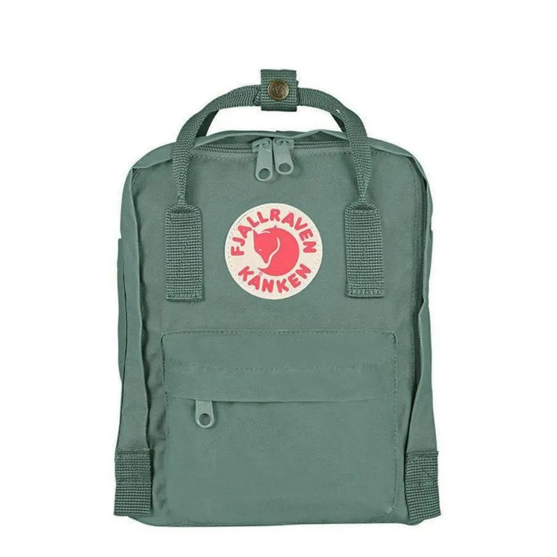 Fjallraven Kanken Mini Vert Givré Sacs Fjällräven Kånken