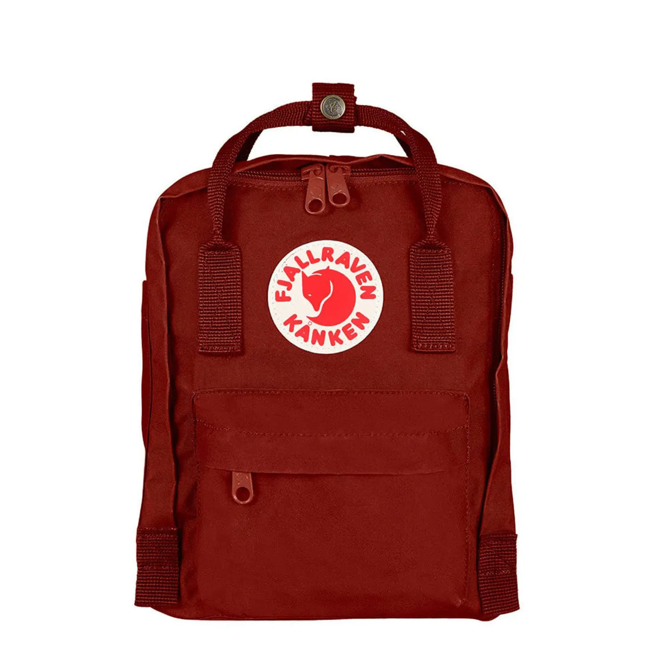 Fjallraven Kanken Mini Rouge Bœuf Sacs Fjällräven Kånken