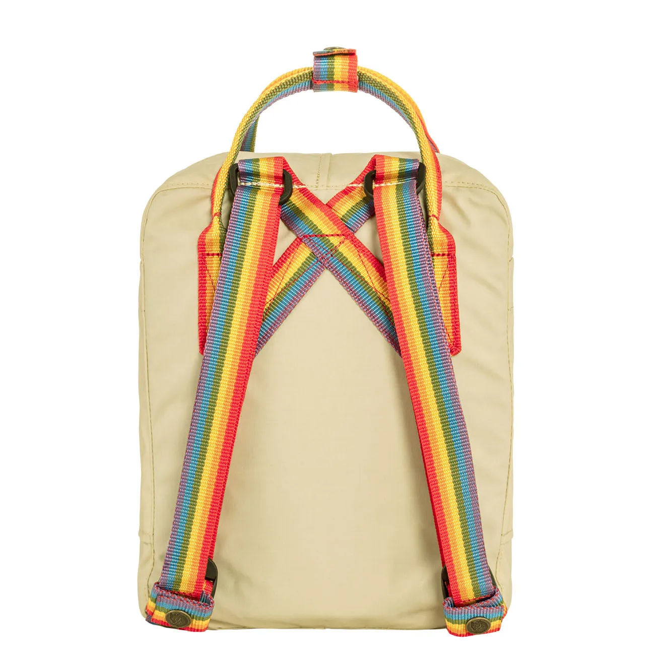 Fjallraven Kanken Mini Arc-en-Ciel Chêne Clair - Motif Arc-en-Ciel Sacs Fjällräven Kånken