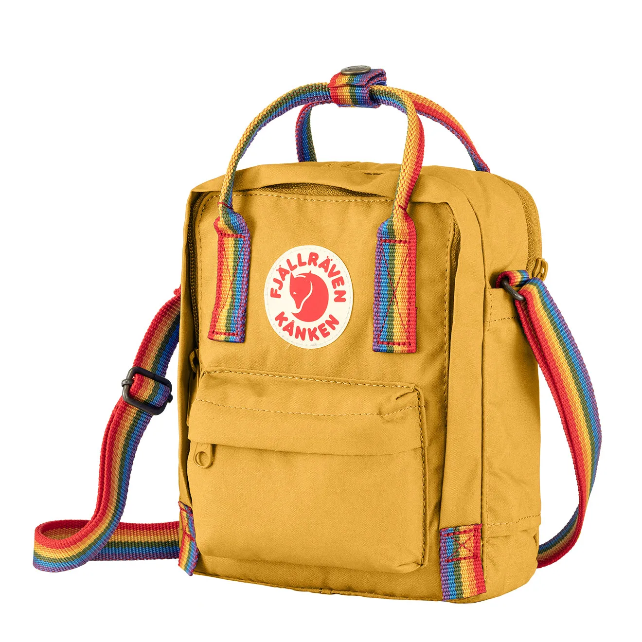 Fjallraven Kanken Bandoulière Arc-en-Ciel Ocre / Sacs Fjällräven Kånken Arc-en-Ciel
