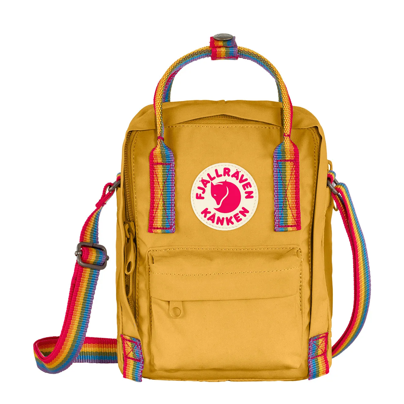 Fjallraven Kanken Bandoulière Arc-en-Ciel Ocre / Sacs Fjällräven Kånken Arc-en-Ciel