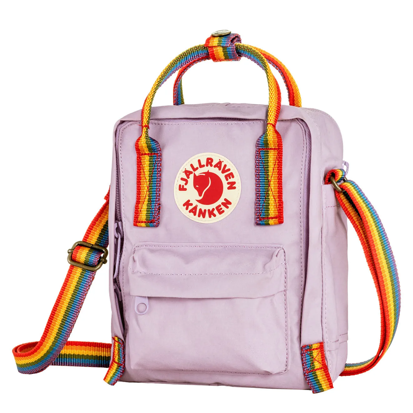 Fjallraven Kanken Bandoulière Arc-en-Ciel Pastel Lavande-Arc-en-Ciel Sacs Fjällräven Kånken
