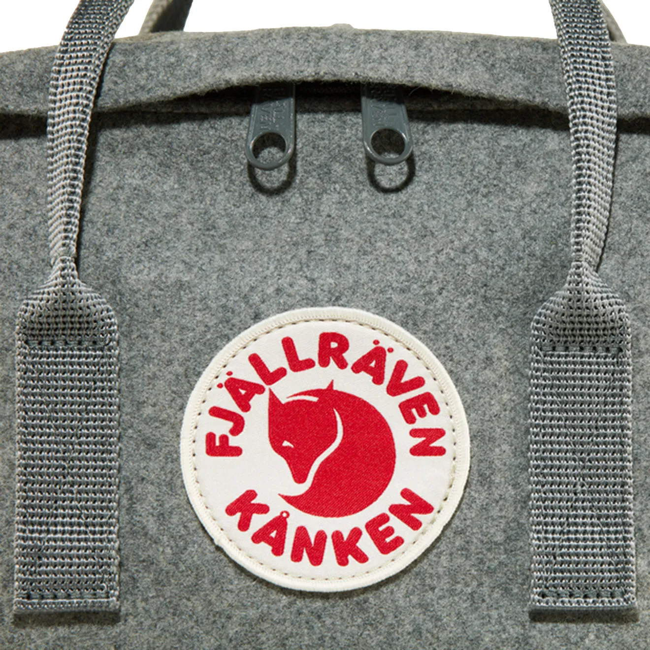 Fjallraven Kanken Re-Wool Laptop 15 Granite Grey Sacs Fjällräven Kånken