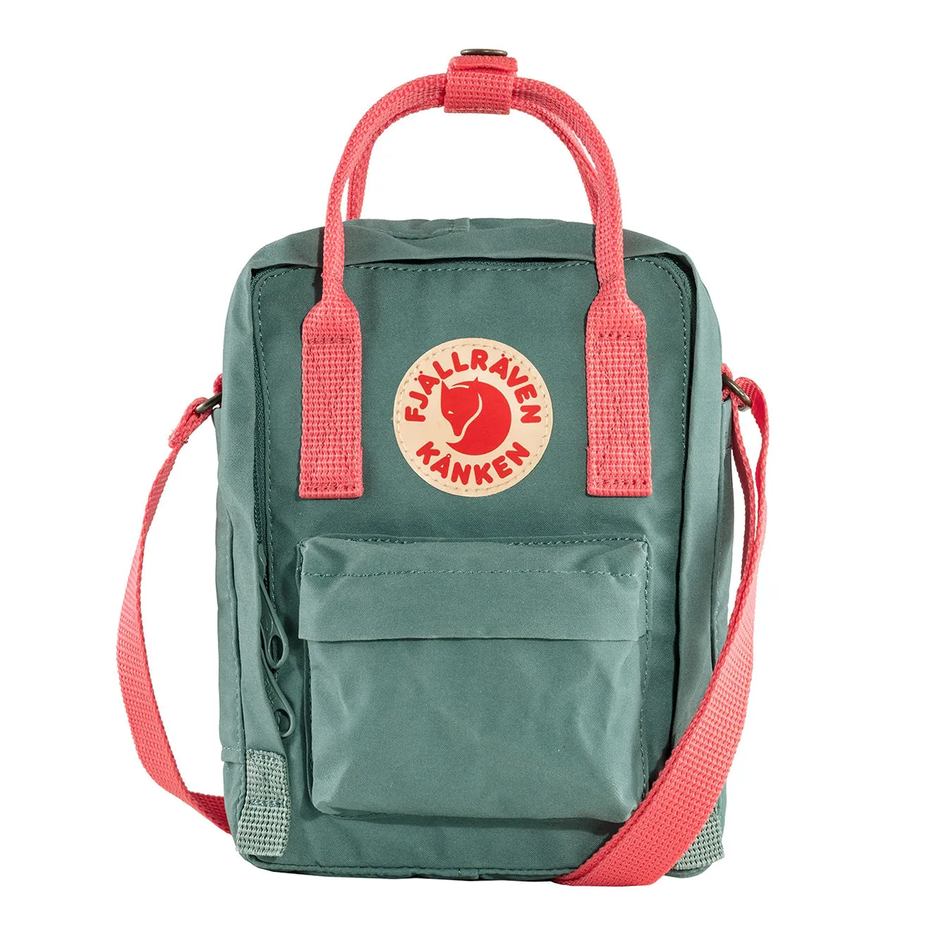Fjallraven Kanken Sac Bandoulière Frost Green / Peach Pink Fjällräven Kånken