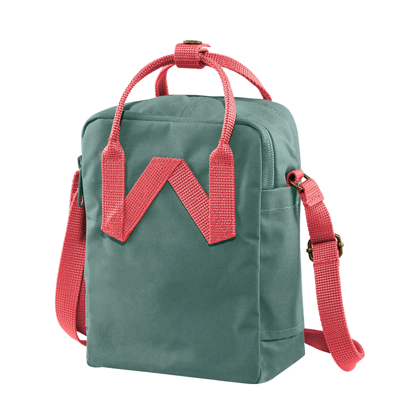 Fjallraven Kanken Sac Bandoulière Frost Green / Peach Pink Fjällräven Kånken