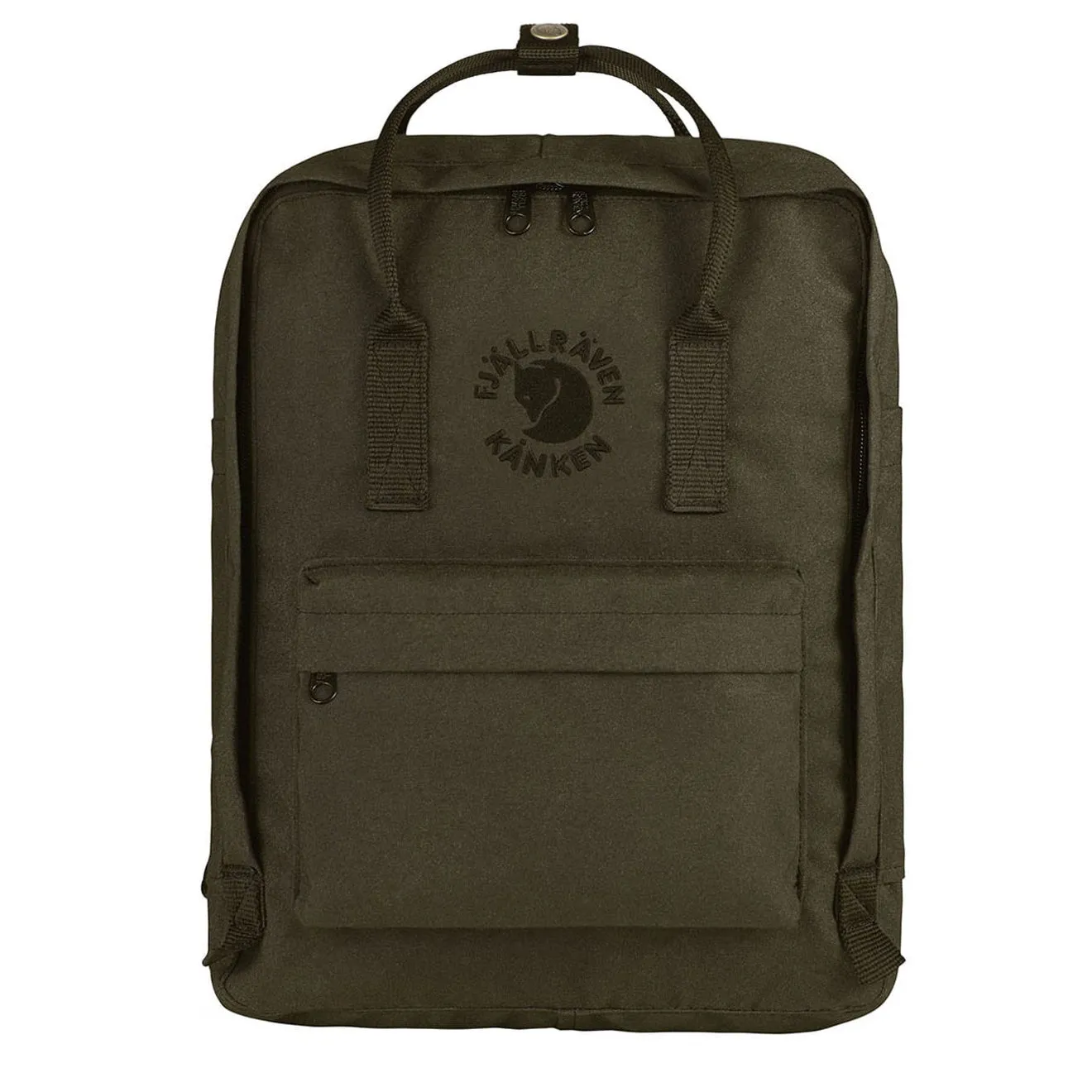 Sac à dos classique Re-Kanken Fjallraven Vert olive foncé Sacs Fjällräven Kånken