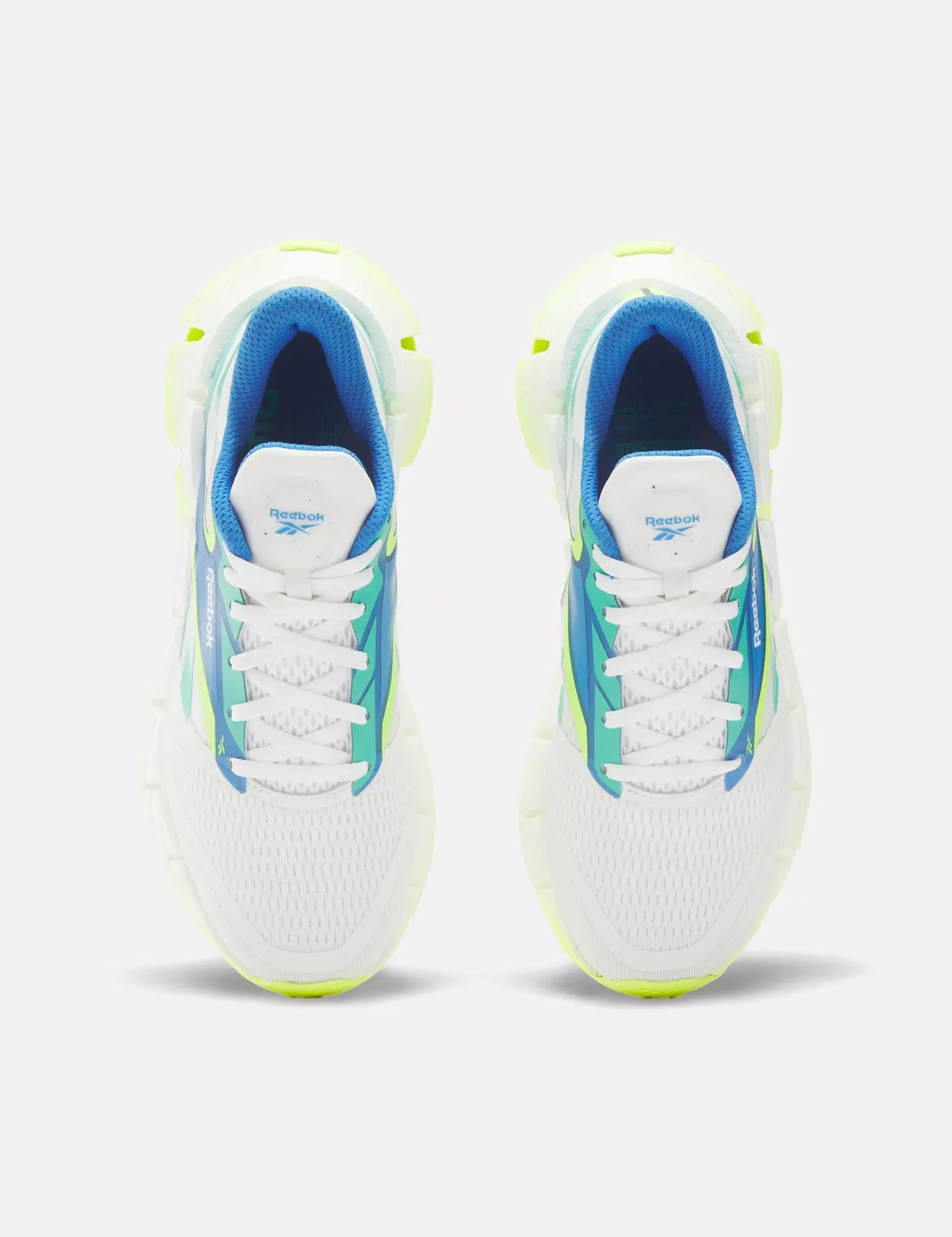 FloatZig 1 Chaussures - Blanc/Vert Déchaîné/Vert Lime Numérique