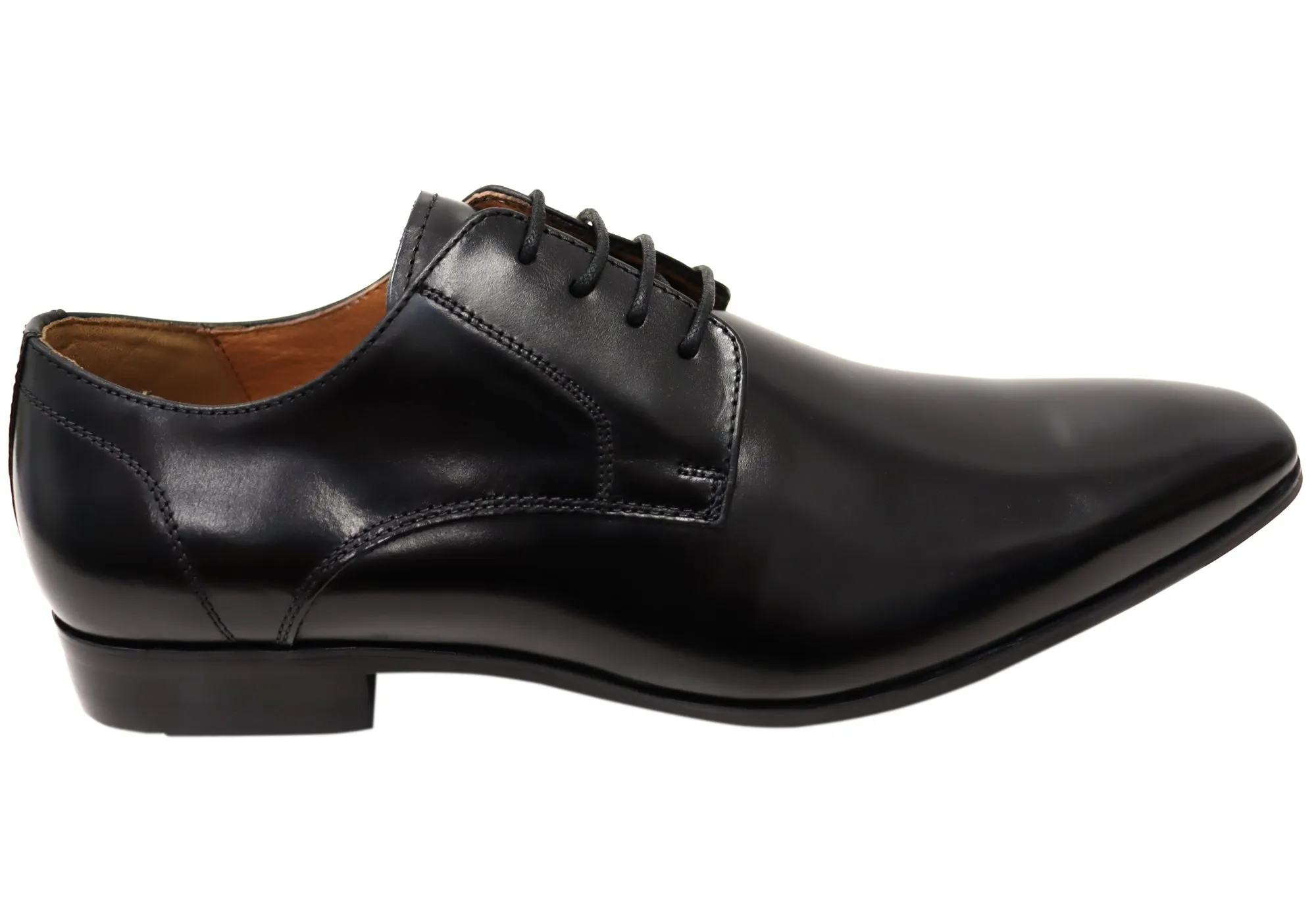 Chaussures en cuir Florsheim pour hommes, modèle Kabul à bout rond et largeur extra large (EE)