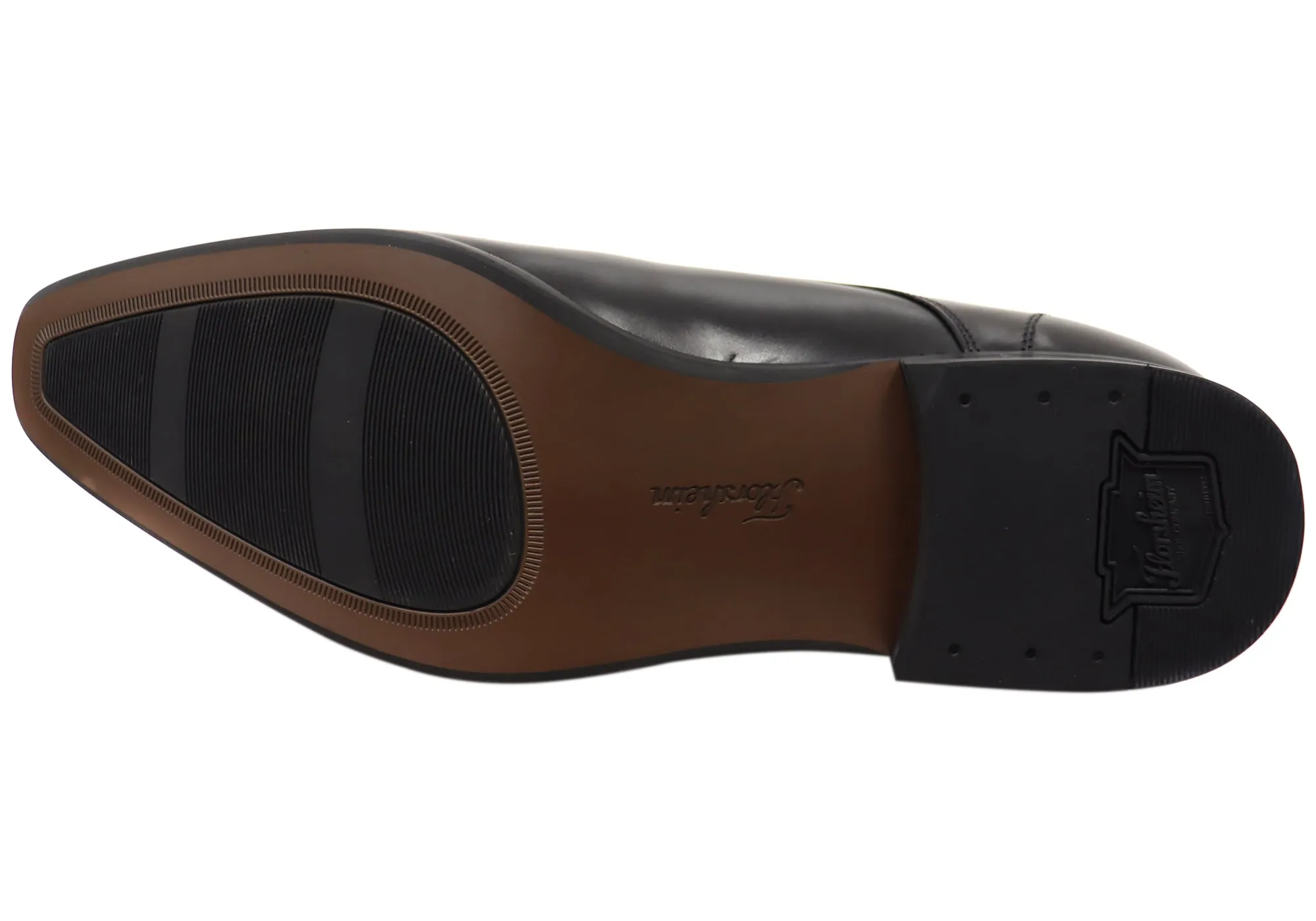 Chaussures en cuir Florsheim pour hommes, modèle Kabul à bout rond et largeur extra large (EE)