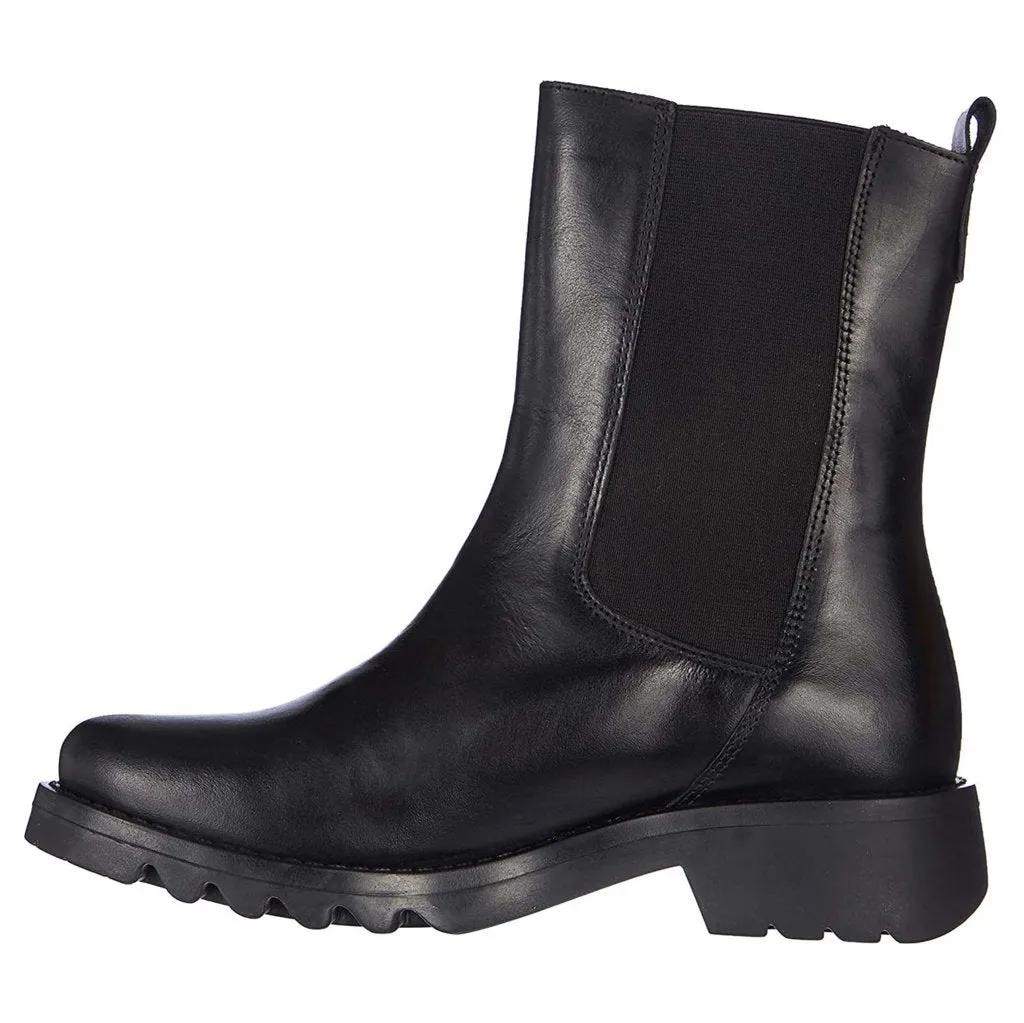 Bottes Chelsea pour Femmes Fly London Rein795Fly en Cuir Rugueux