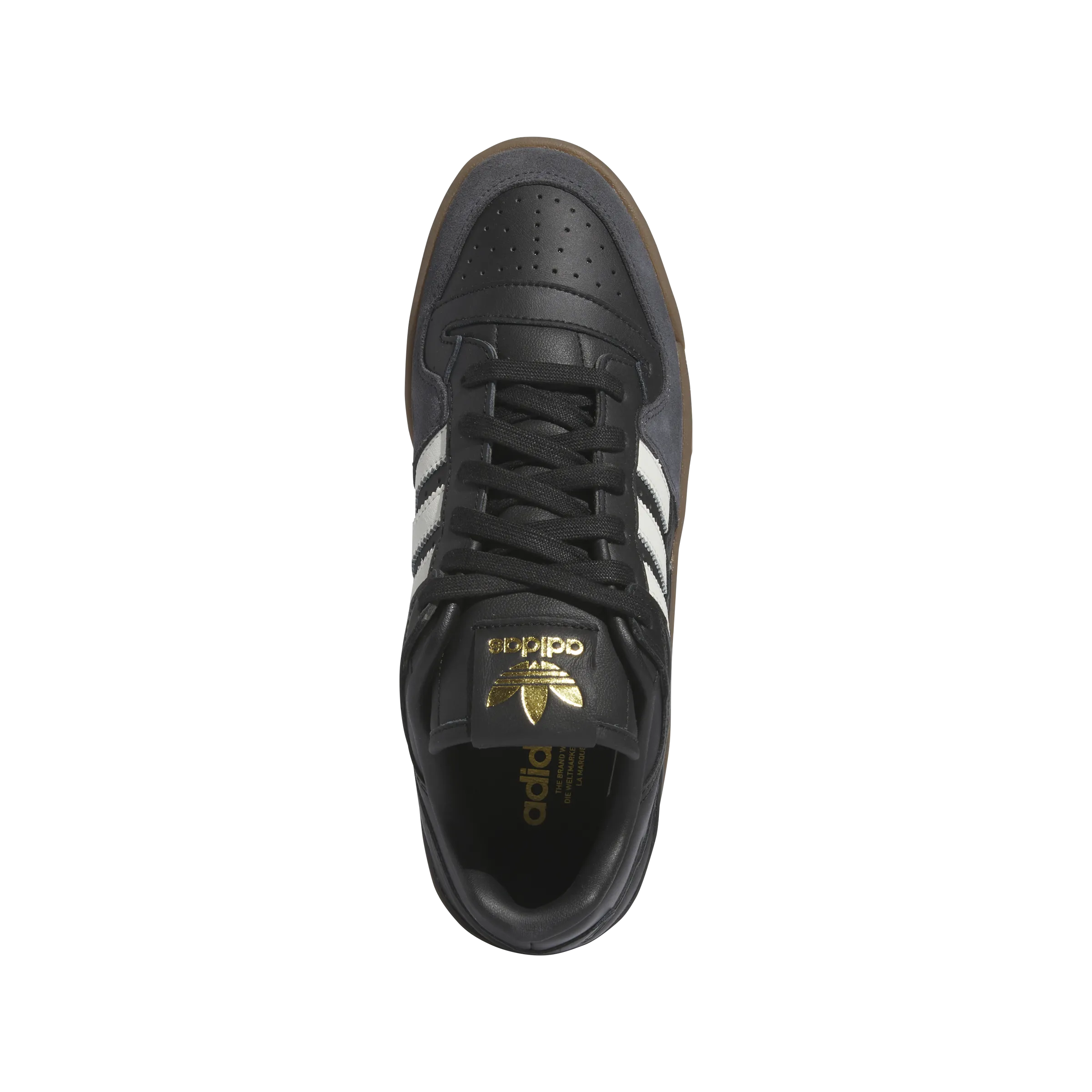 Forum 84 Low CL 'Noir Fondamental Ivoire Gum'