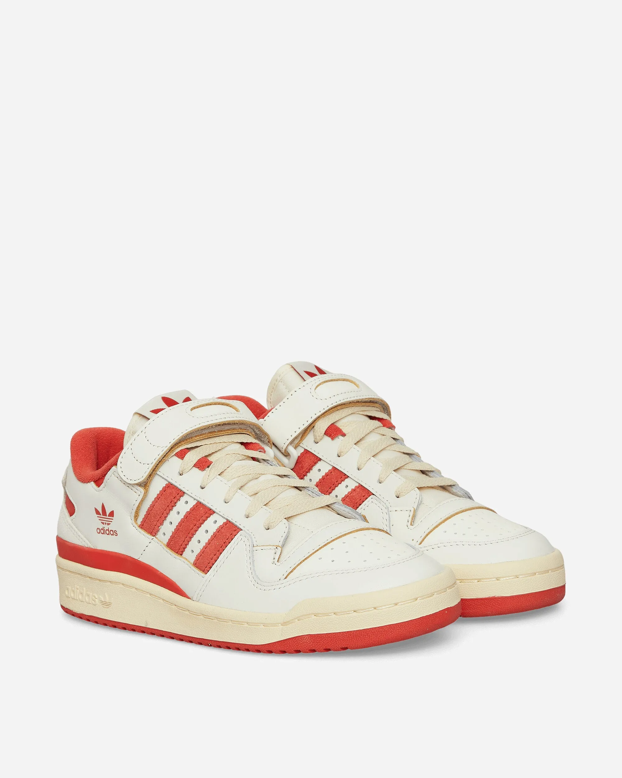 Forum 84 Basses Sneakers Ivoire / Rouge Prélové