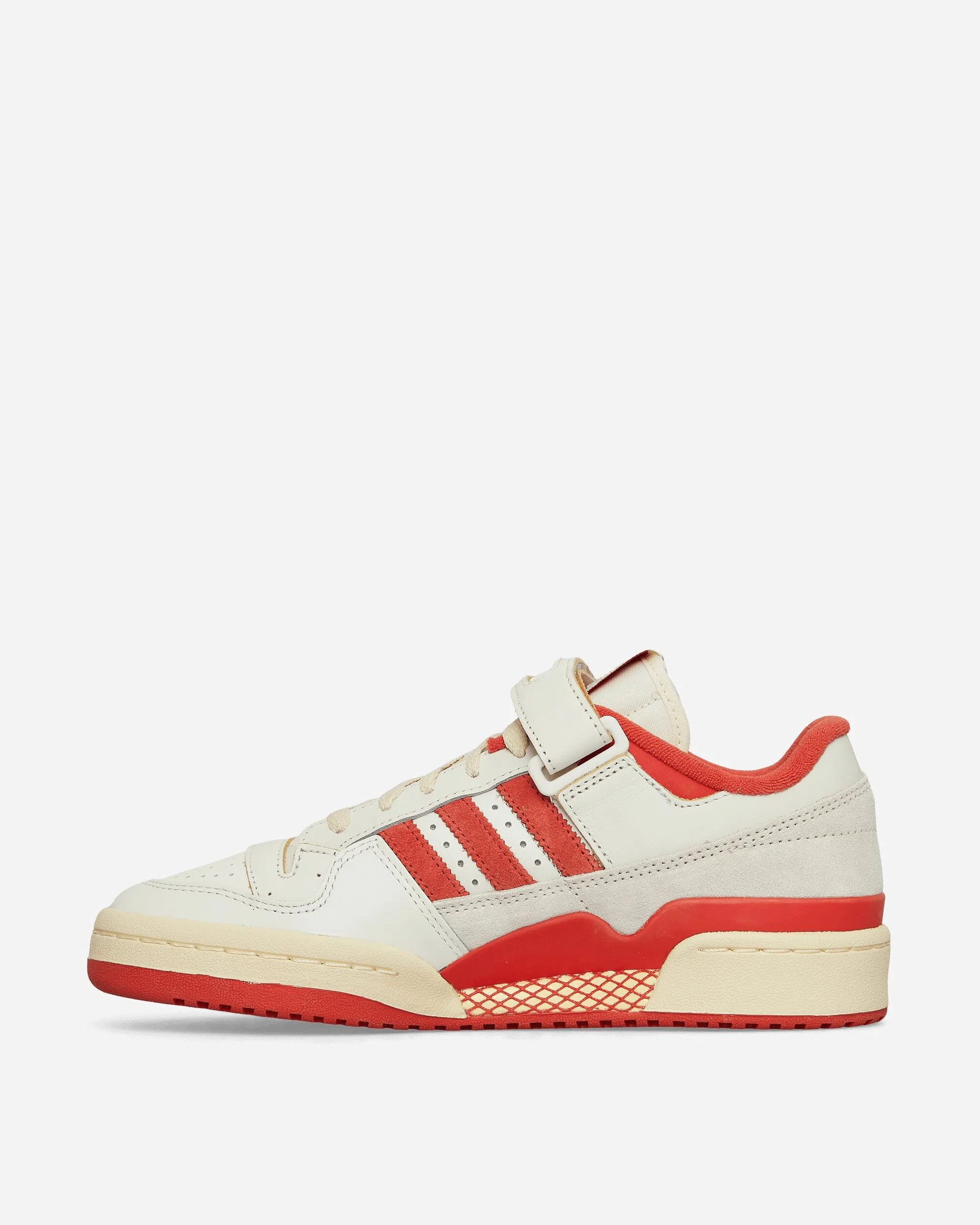 Forum 84 Basses Sneakers Ivoire / Rouge Prélové