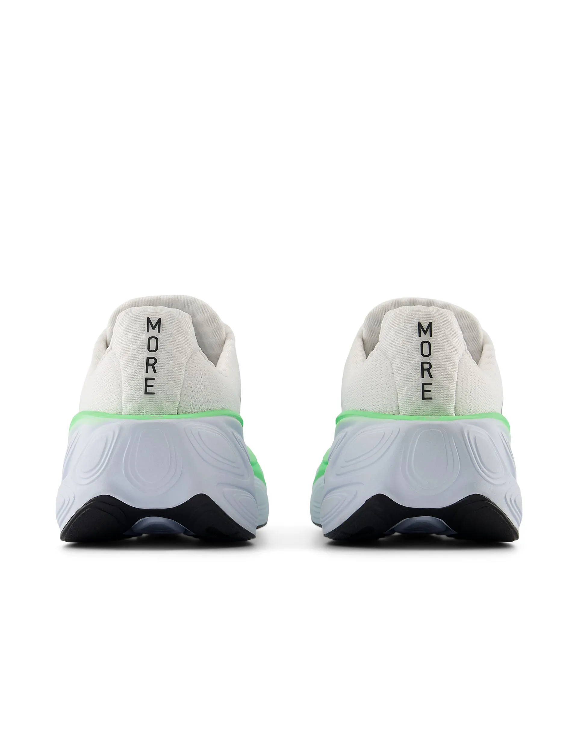 Chaussures Fresh Foam X More v5 - Blanc/Bleu Glace/Jade Électrique