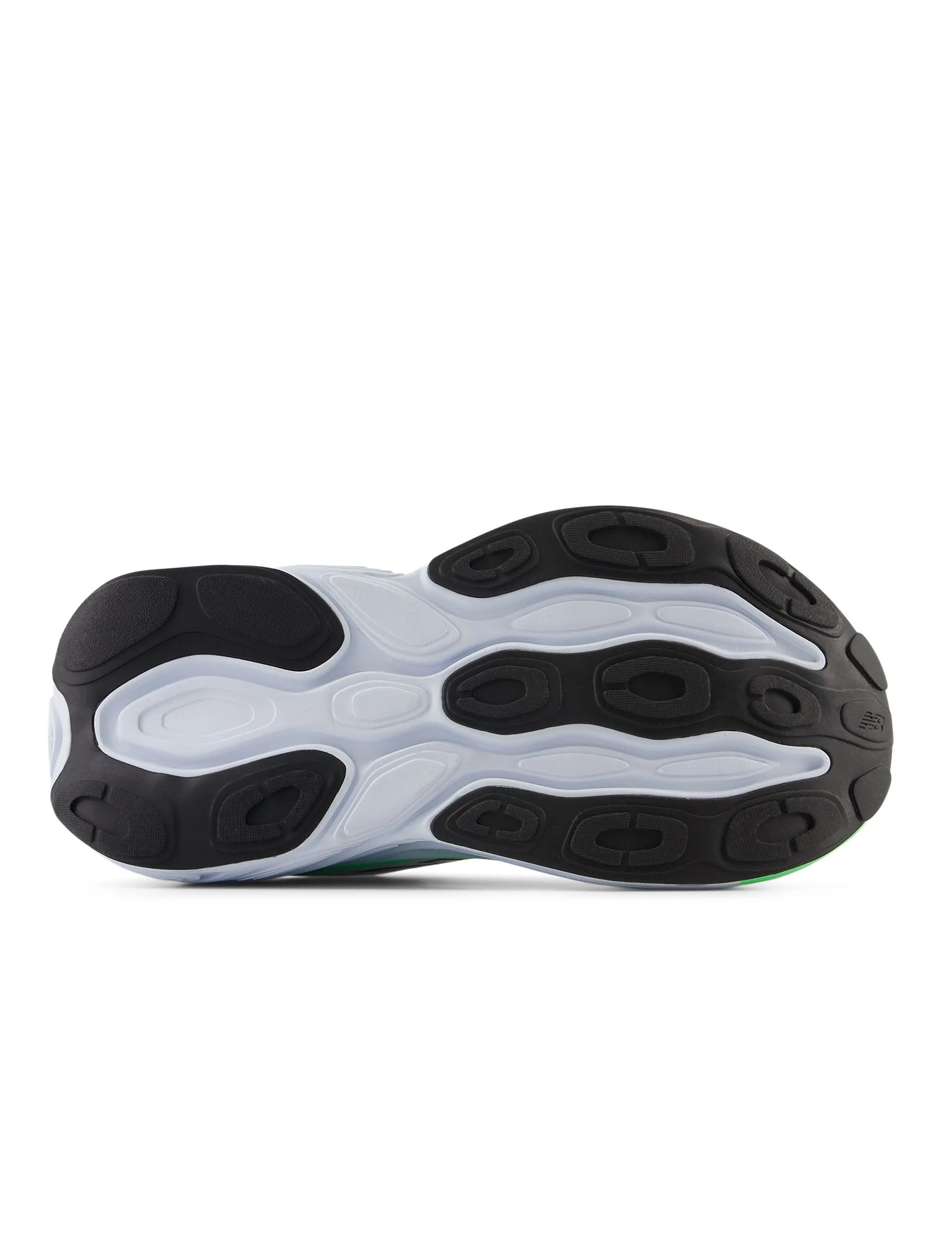 Chaussures Fresh Foam X More v5 - Blanc/Bleu Glace/Jade Électrique