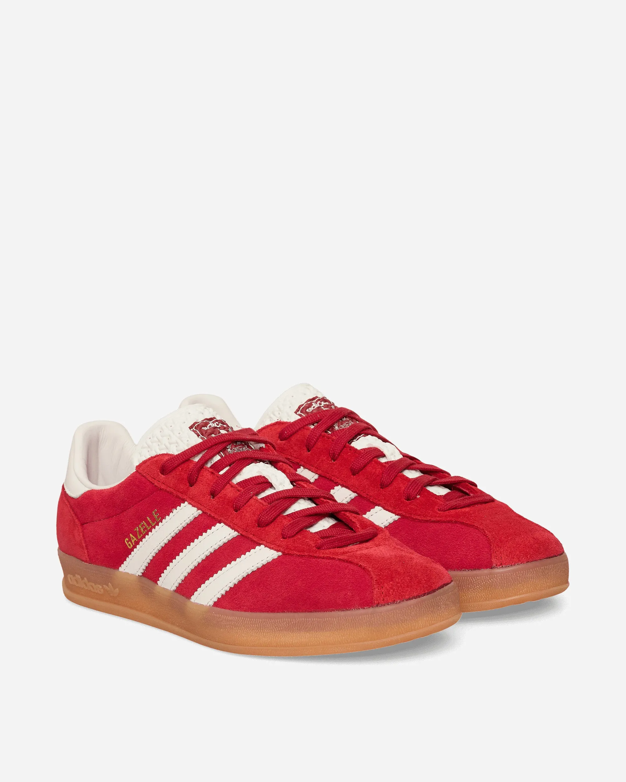 Gazelle Indoor Pro Sneakers Rouge Victoire / Blanc Fondamental