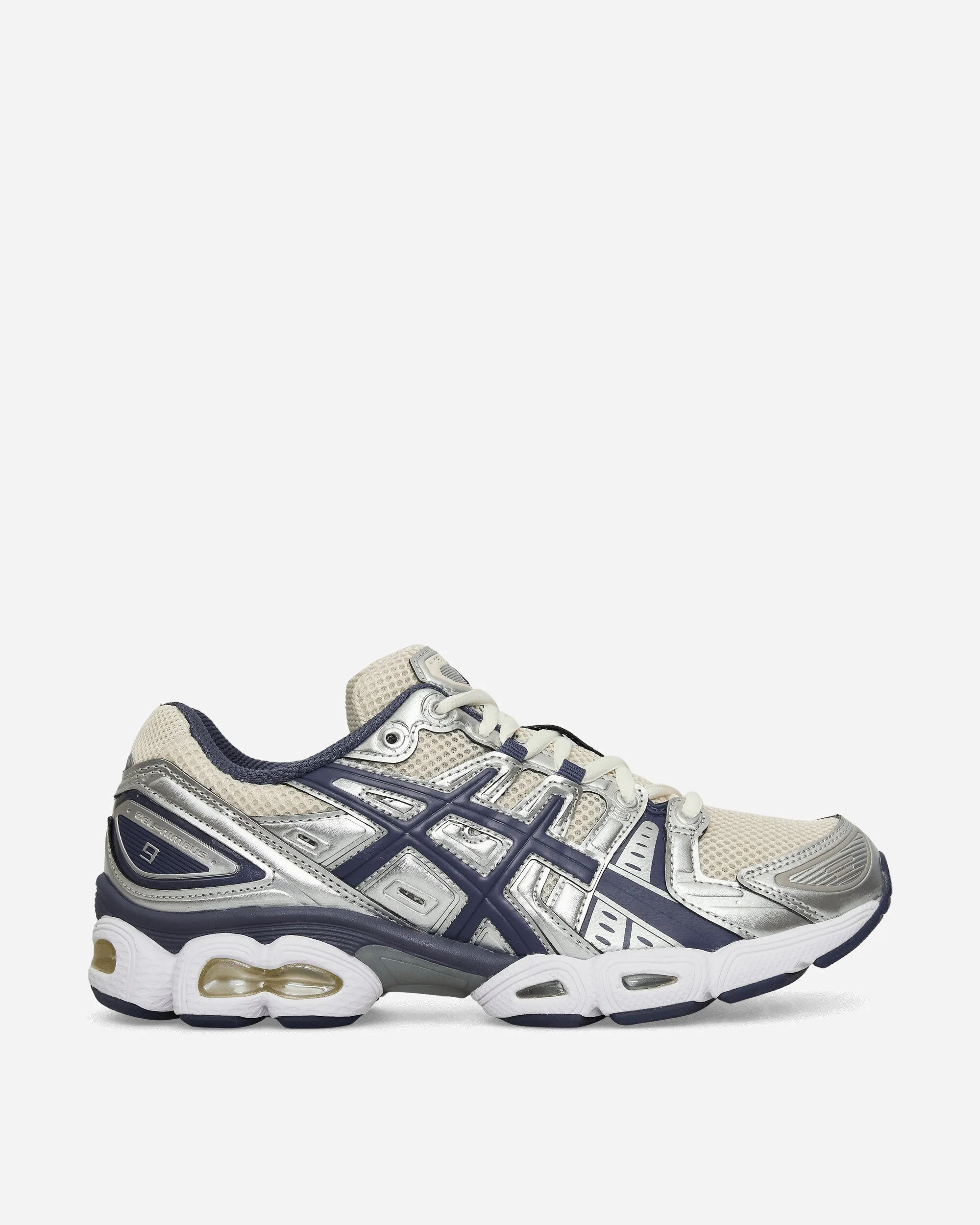 Baskets GEL-Nimbus 9 Flocons d'avoine / Brume indigo
