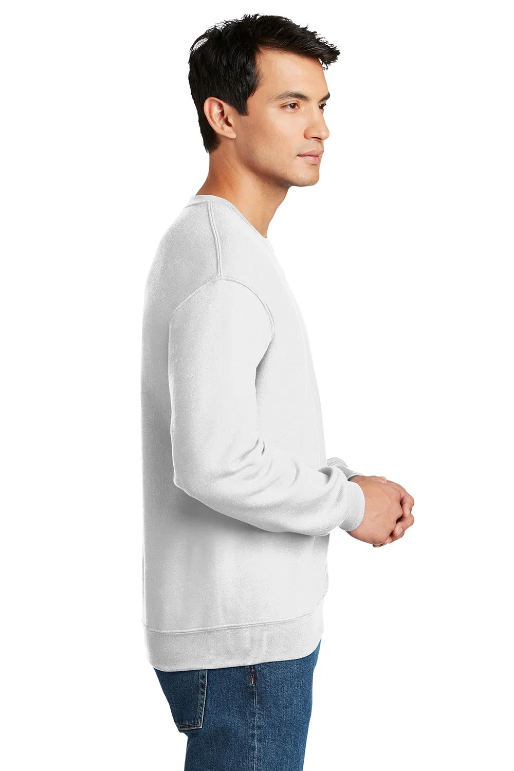 Gildan Sweat à capuche homme en polaire DryBlend absorbant l'humidité - Blanc