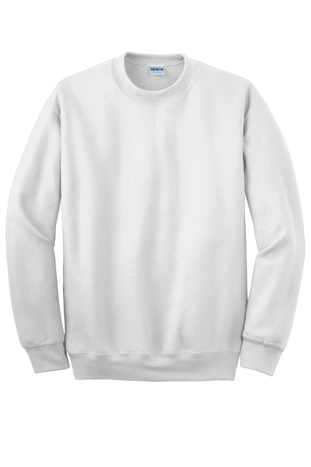 Gildan Sweat à capuche homme en polaire DryBlend absorbant l'humidité - Blanc