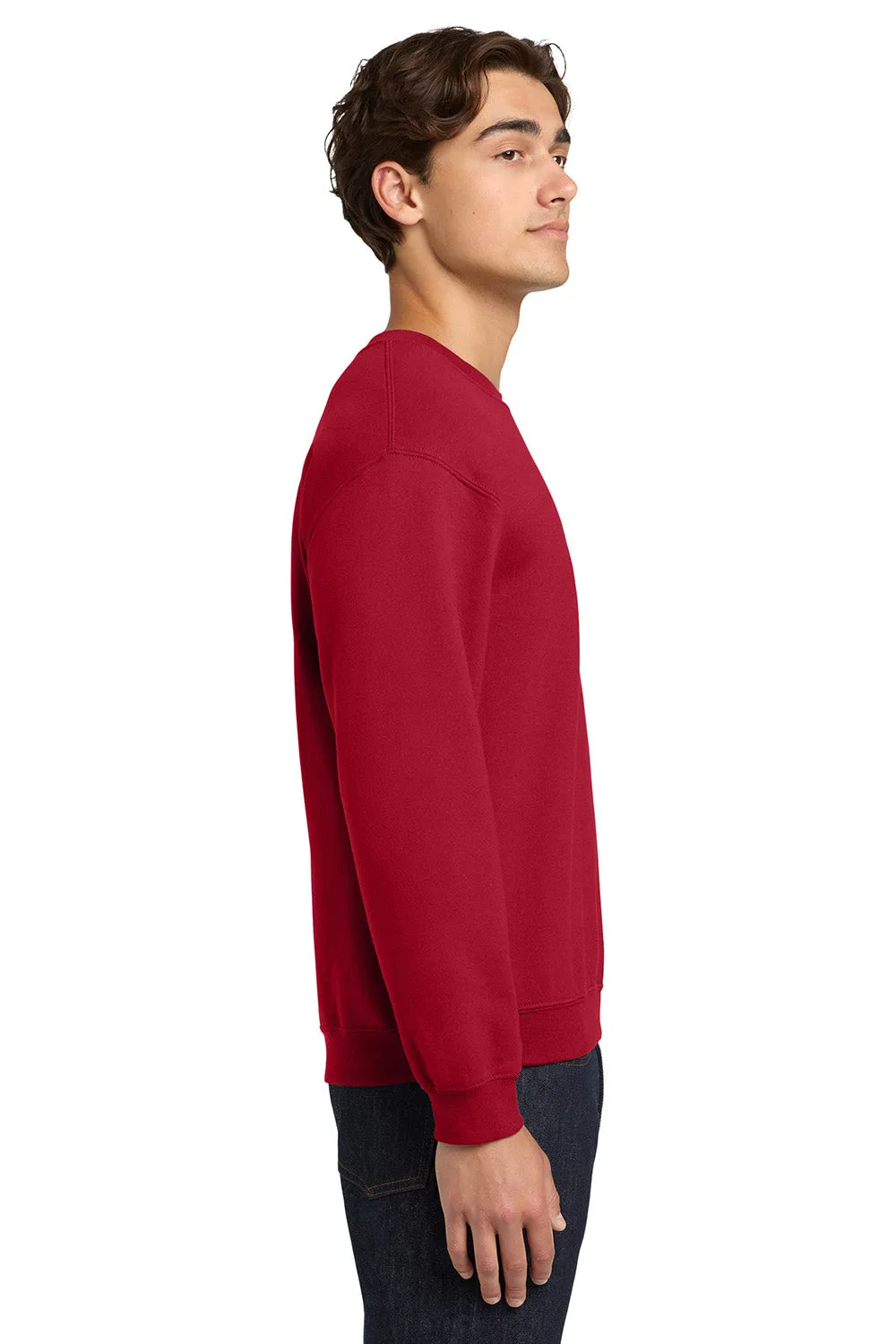 Gildan Sweat à capuche résistant aux pilules pour hommes - Rouge cerise