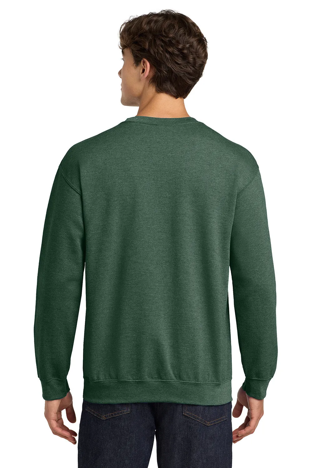 Gildan Sweat à capuche résistant aux pilules pour hommes - Vert foncé chiné