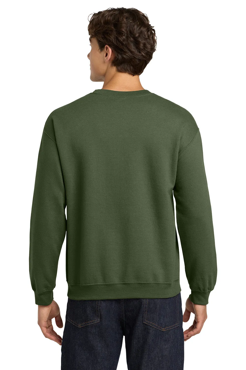 Gildan Sweat à capuche résistant aux boulochages pour homme - Vert militaire