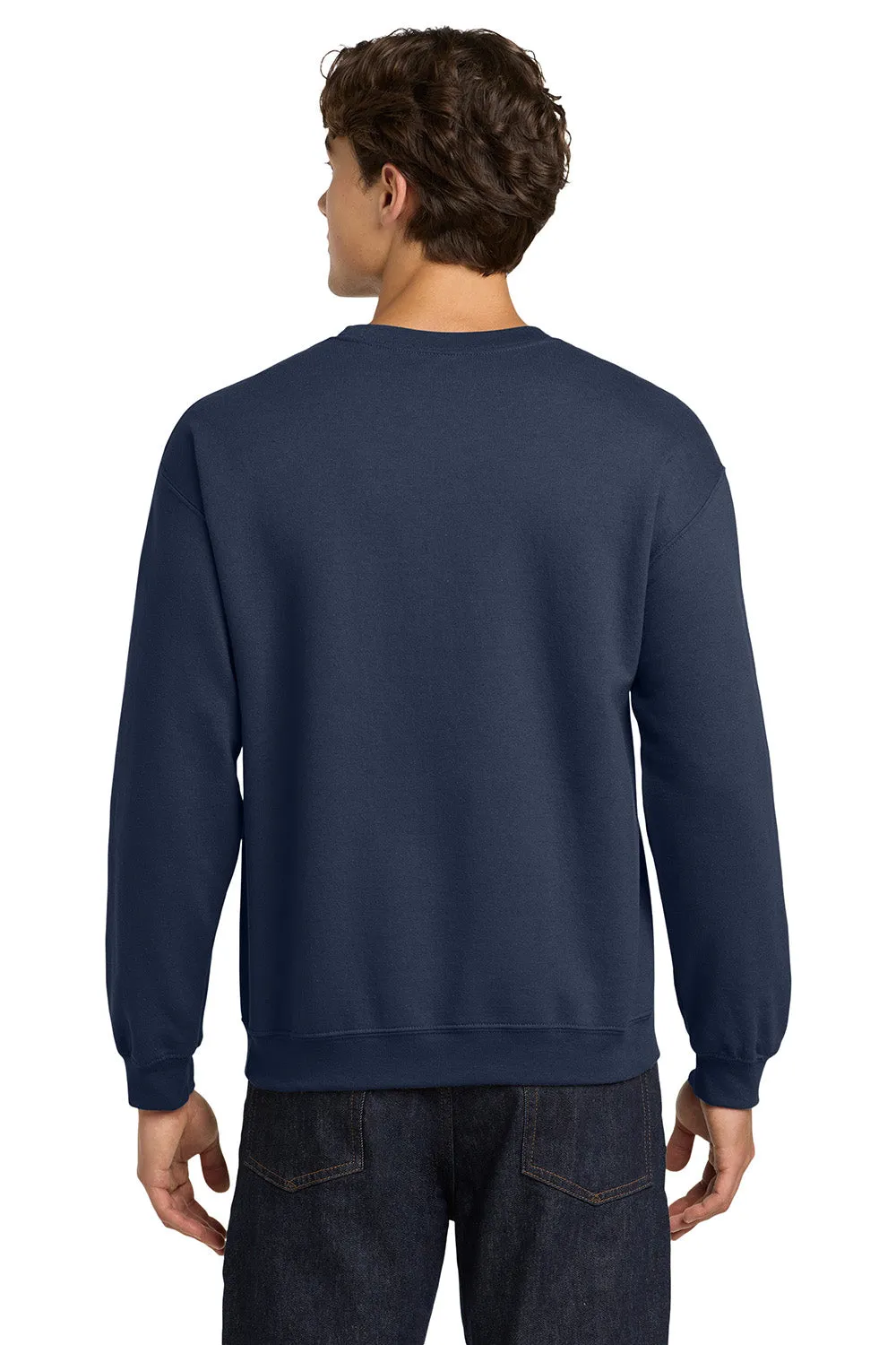 Gildan Sweat à capuche résistant aux boulochages pour hommes - Bleu marine