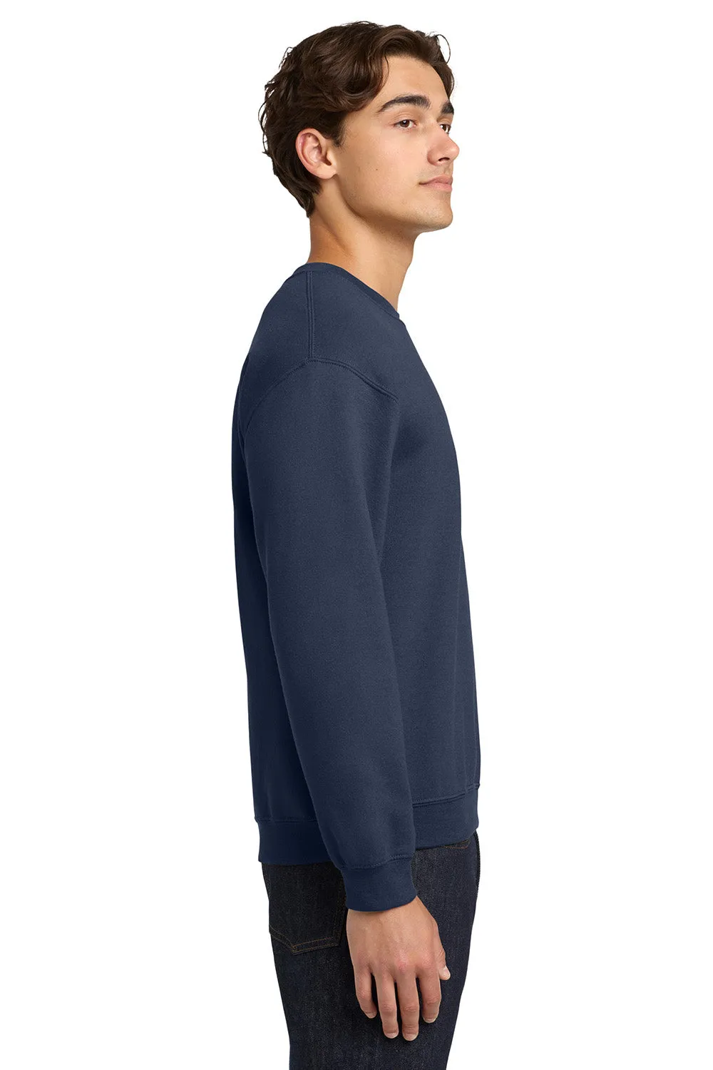 Gildan Sweat à capuche résistant aux boulochages pour hommes - Bleu marine
