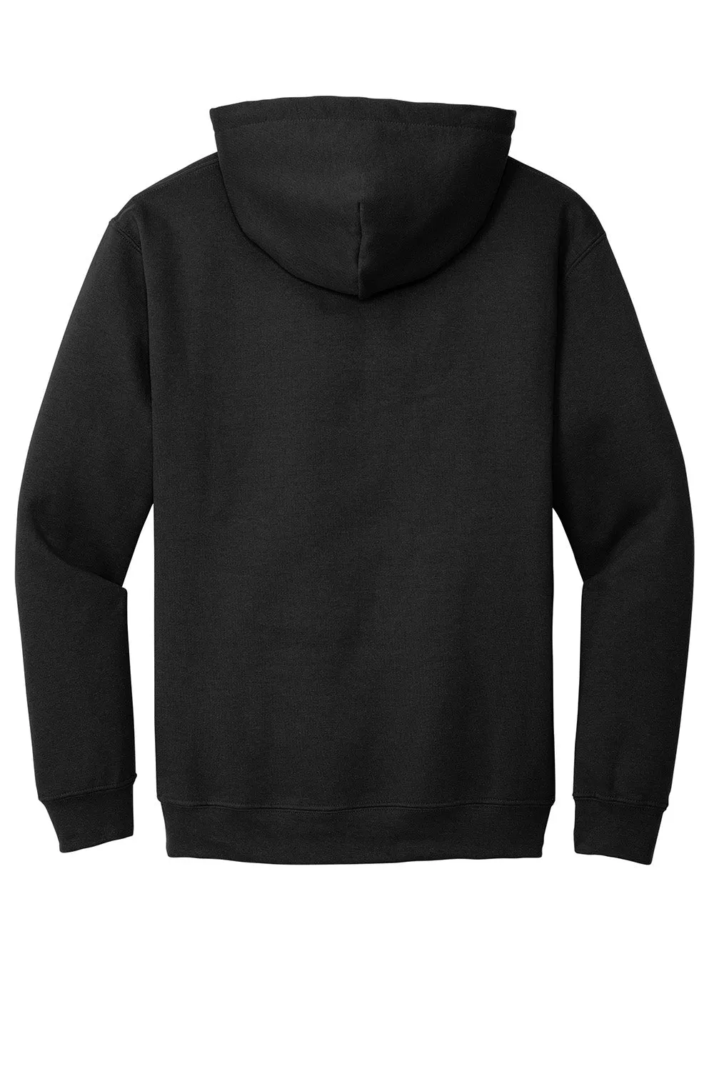 Gildan Sweat à capuche pour hommes résistant aux pilules avec poche kangourou - Noir
