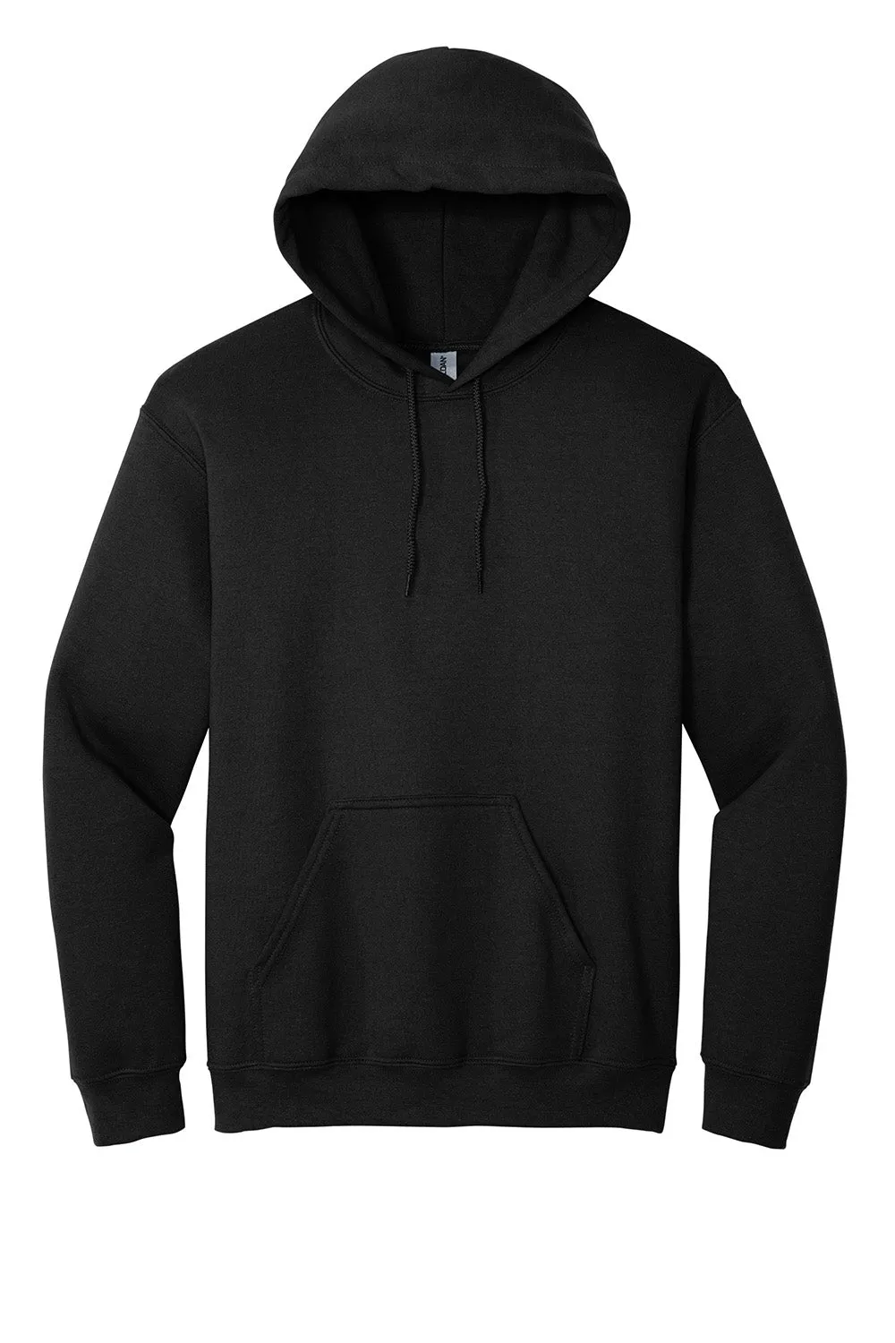 Gildan Sweat à capuche pour hommes résistant aux pilules avec poche kangourou - Noir