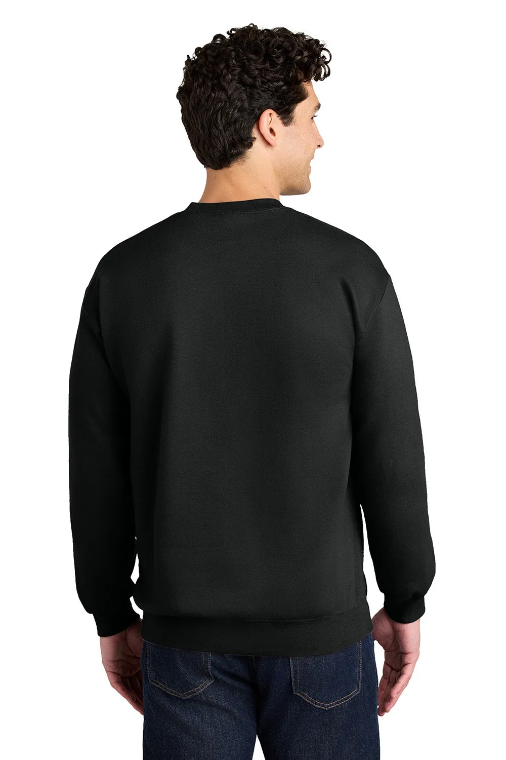 Gildan Sweat-shirt à col rond pour homme - Noir