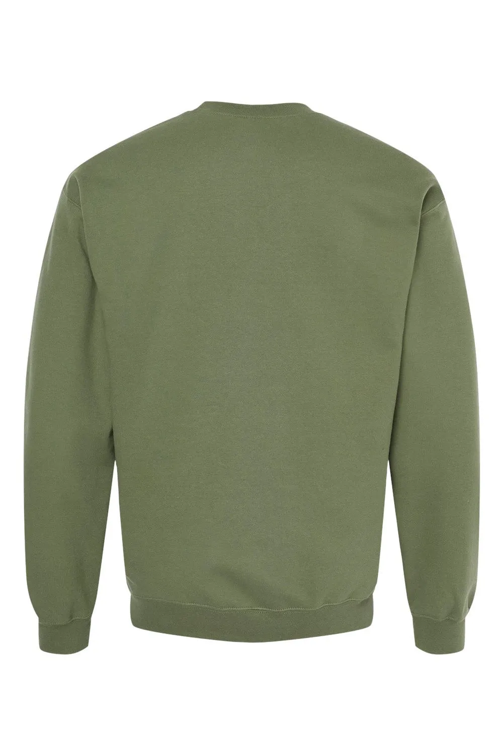 Gildan Sweat-shirt à col rond pour hommes en Softstyle - Vert militaire