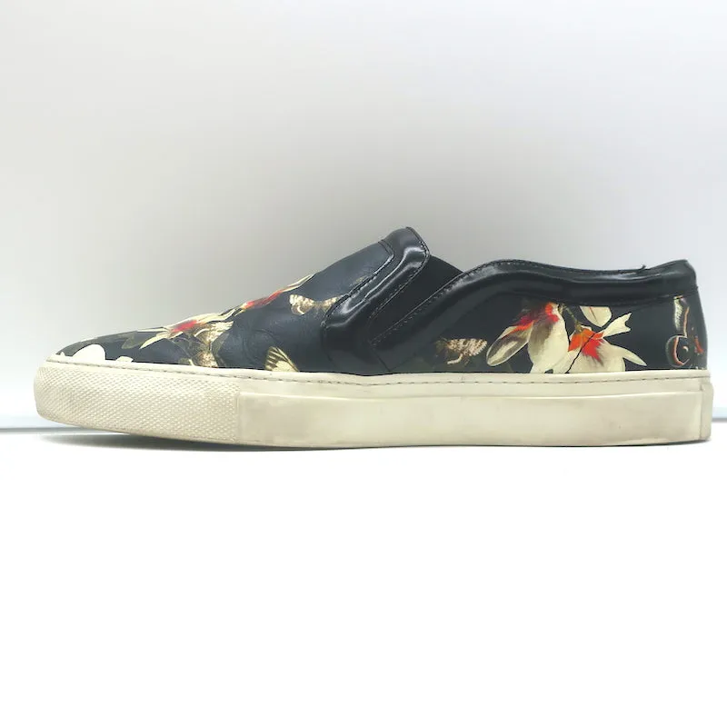 Givenchy Basket Slip-On Skate Imprimé Magnolia Noir Cuire Taille 40
