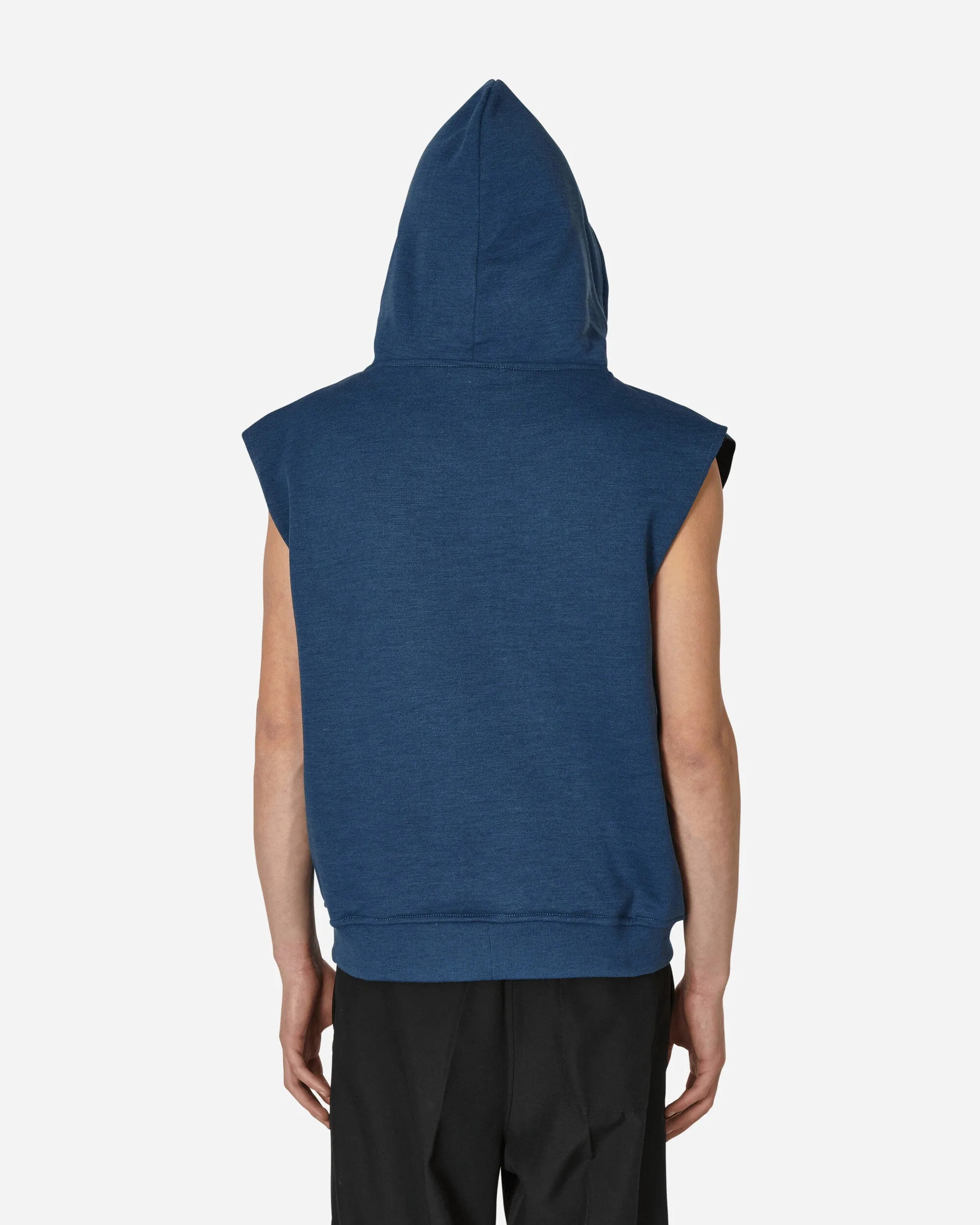 Pull à capuche sans manches Goblin Bleu