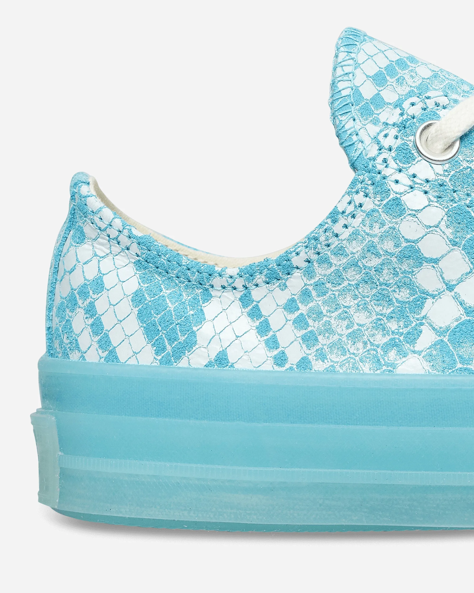 GOLF WANG Chuck 70 Python Sneakers Bleu