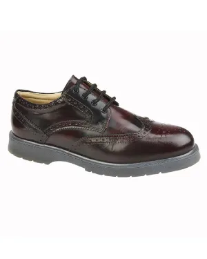 Grafters Mens 4 Eye Wing Cap Brogue Gibson Shoes Grafters Shoes